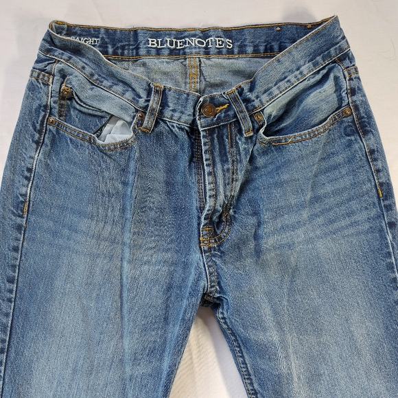 Bluenotes Jeans Slim Straight Medium Wash 31/34 - Picture 3 of 11